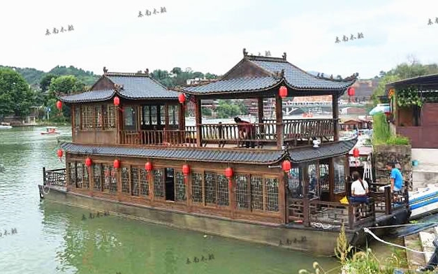 16米仿古画舫